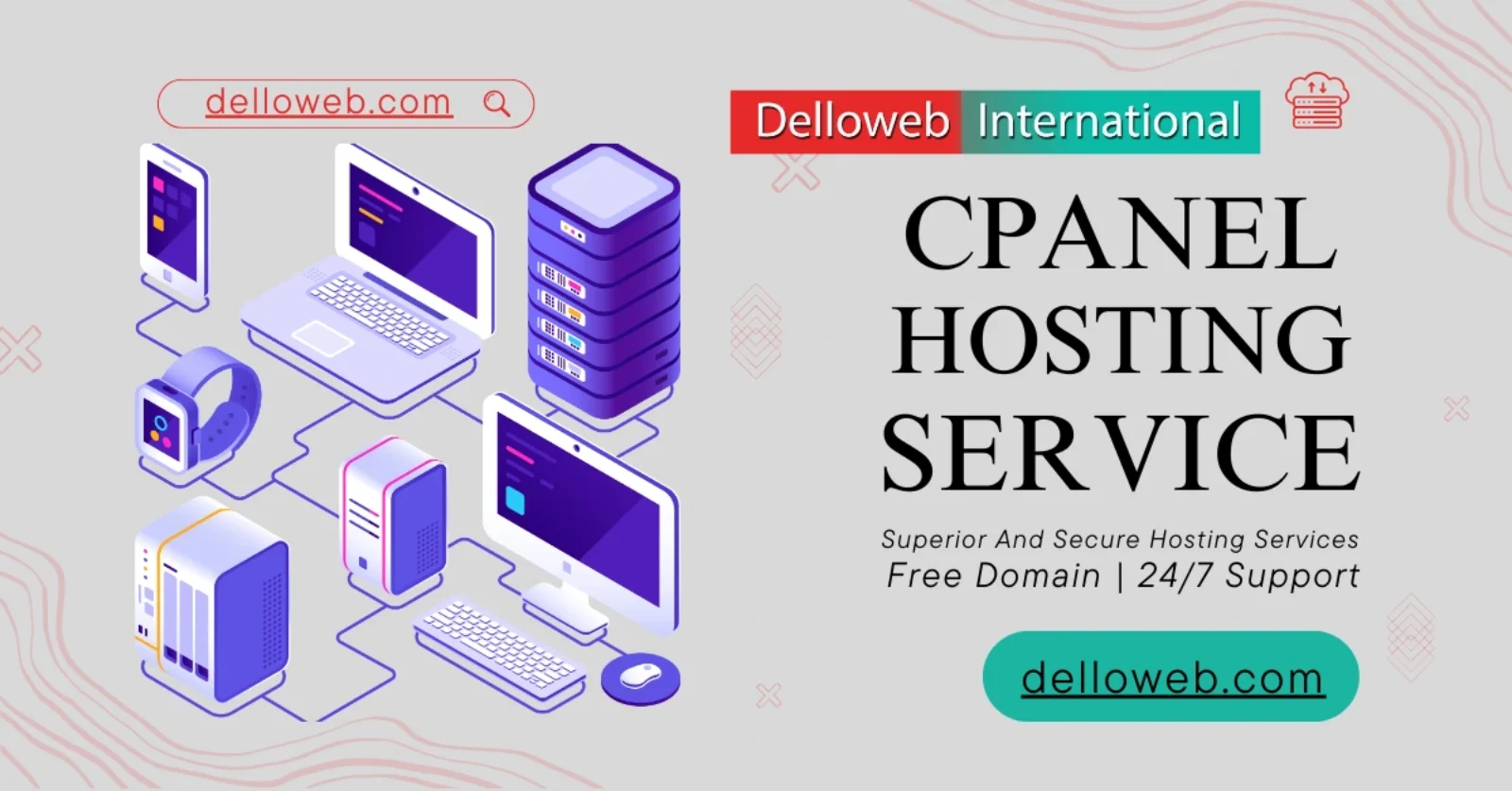 cPancel Hosting Servic by Delloweb Internation