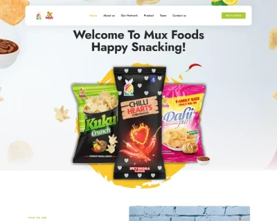 Mux Foods Portfolio 1