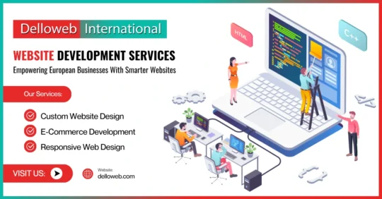Best Website Design Practices for European Businesses by Delloweb International