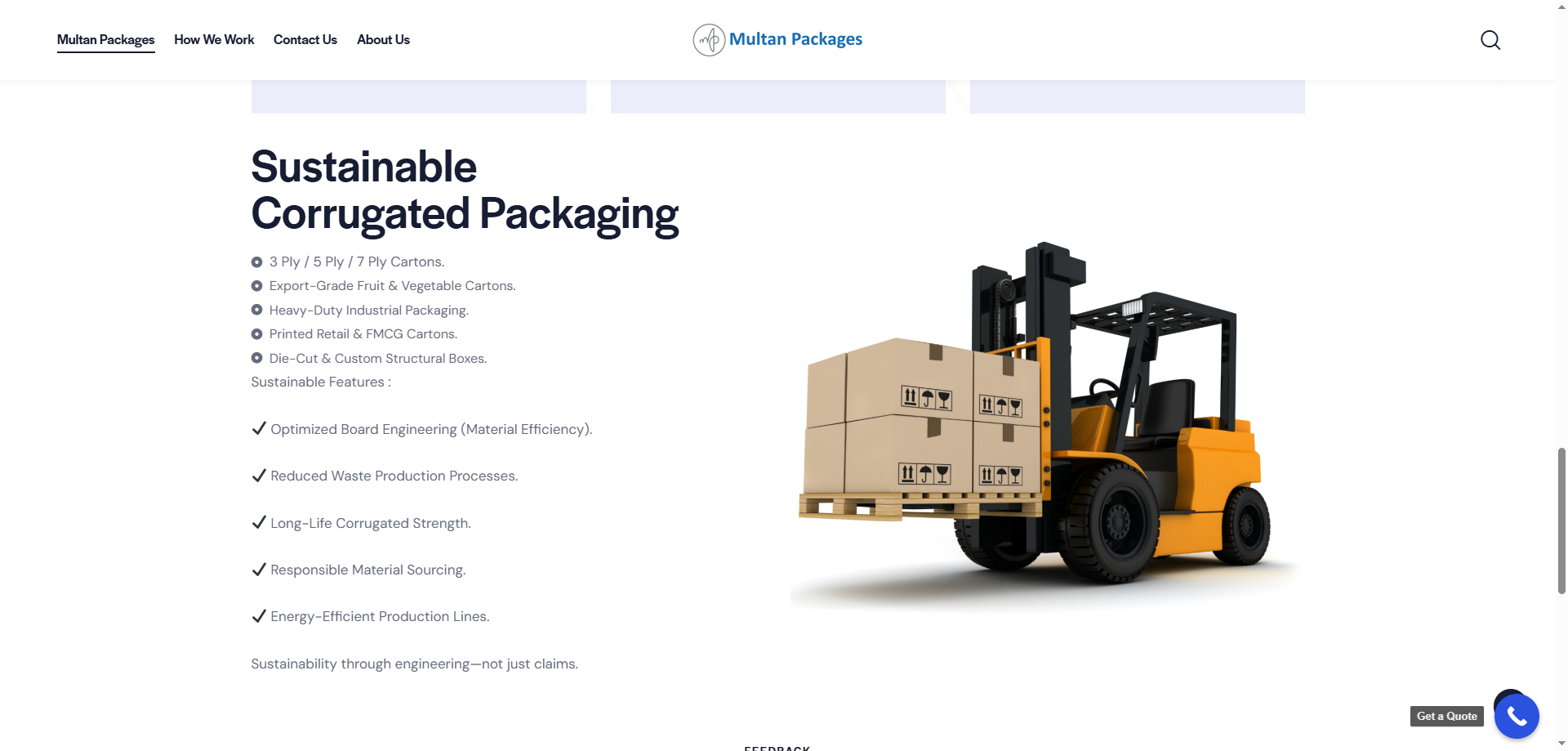 Multan Packages 4 Corrugated Packaging