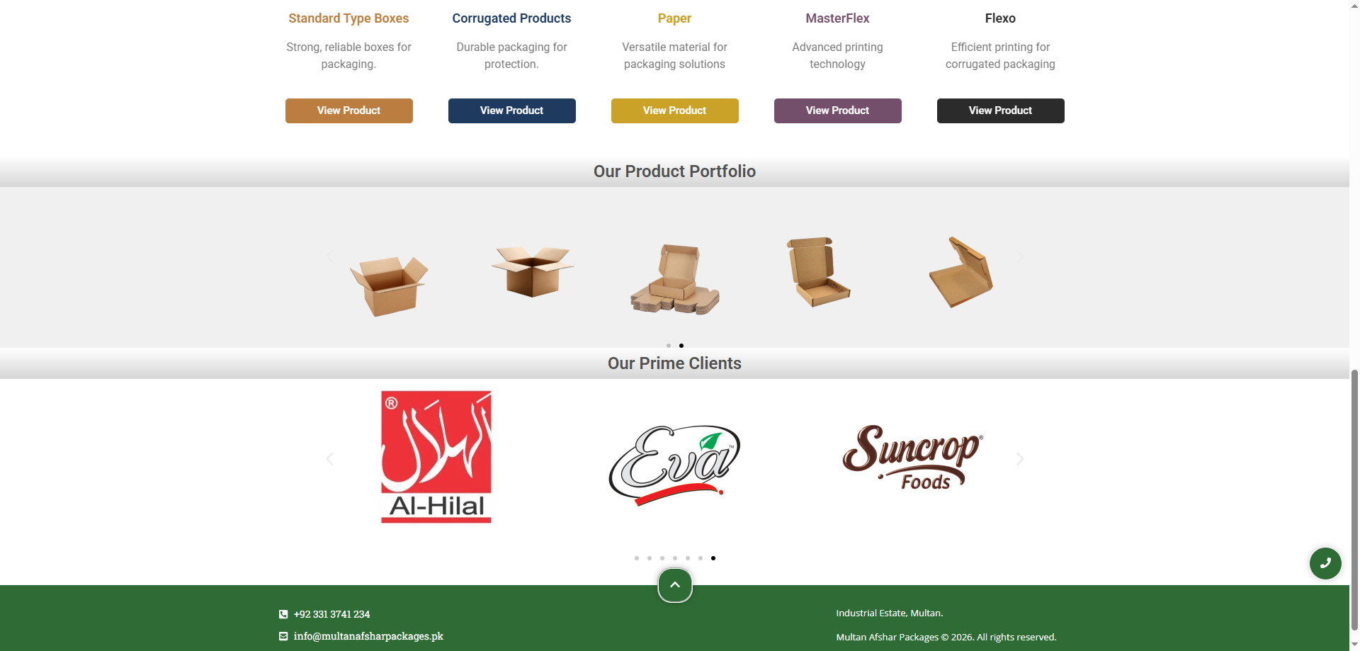 Multan Afshar Packages client